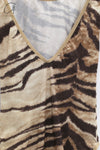 BASERANGE Emily Bodysuit BAS-ONEM-BLP-SP24-HUWEN Tiger print ONEM-BLP-SP24